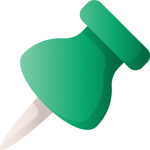 Push pin education office material attachment icon Push pin education office material attachment icon