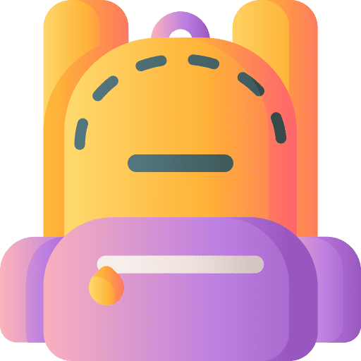 School bag school bag education travel icon School bag school bag education travel icon