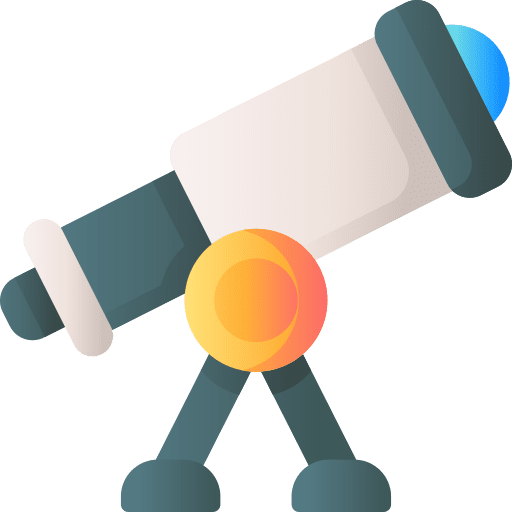 Telescope observatory universe science icon Telescope observatory universe science icon