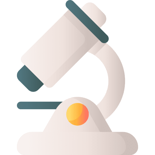 Microscope education laboratory investigation icon Microscope education laboratory investigation icon