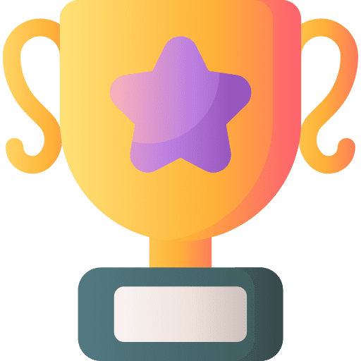 Trophy sports and competition winner education icon Trophy sports and competition winner education icon