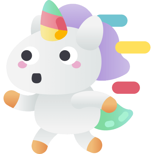 Running animals fantasy fairy tale icon Running animals fantasy fairy tale icon