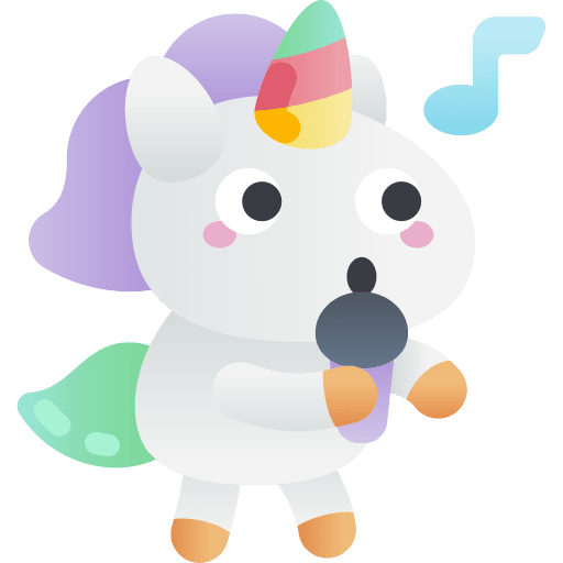 Singing fairy tale folklore fantasy icon Singing fairy tale folklore fantasy icon