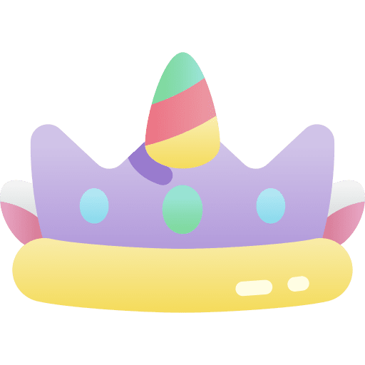 Crown miscellaneous folklore unicorn icon Crown miscellaneous folklore unicorn icon