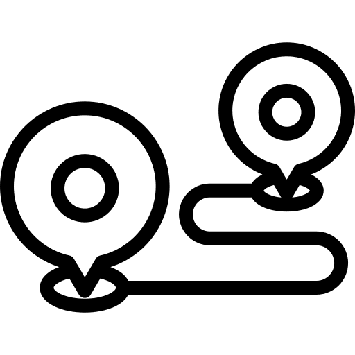 Route placeholder map pointer maps and location icon Route placeholder map pointer maps and location icon