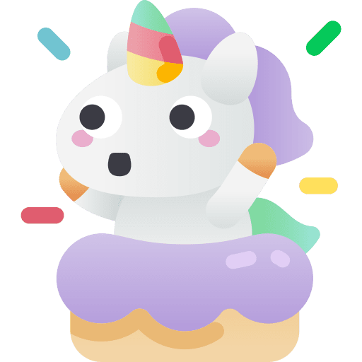 Unicorn folklore unicorn celebration icon Unicorn folklore unicorn celebration icon