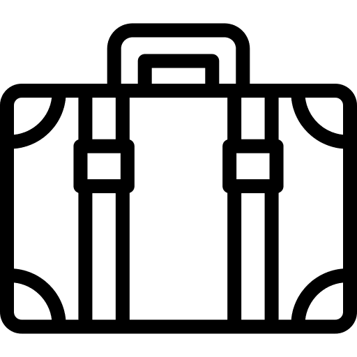 Luggage travel holidays suitcase icon Luggage travel holidays suitcase icon