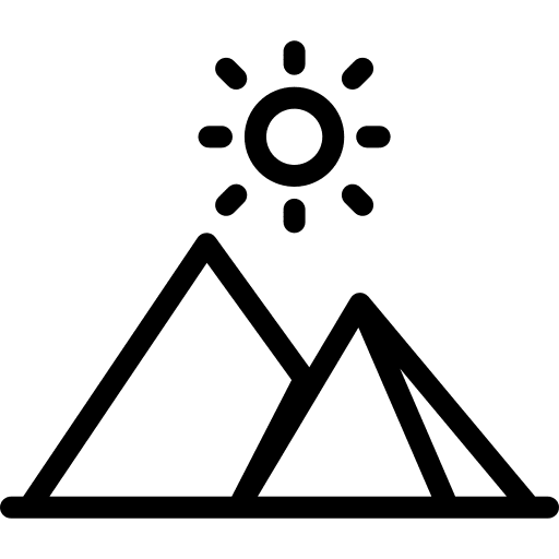 Pyramid cultures monument ancient egypt icon Pyramid cultures monument ancient egypt icon