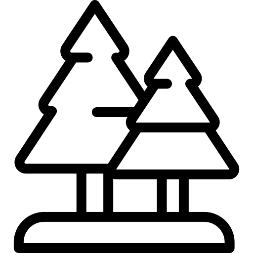 Tree forest pine woodland icon Tree forest pine woodland icon