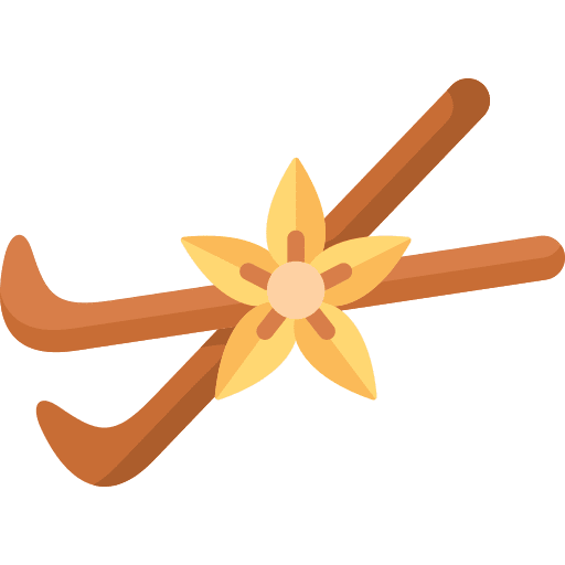Vanilla therapy aroma plant icon
