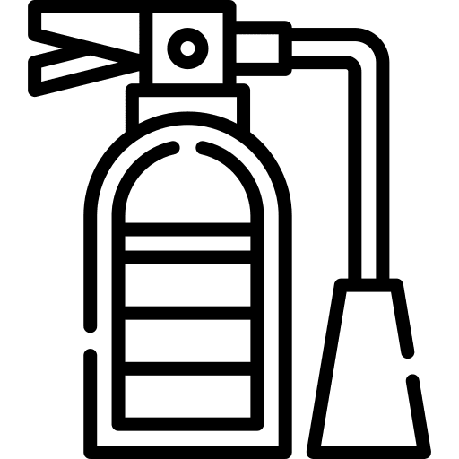 Fire extinguisher firefighting security system protection icon Fire extinguisher firefighting security system protection icon