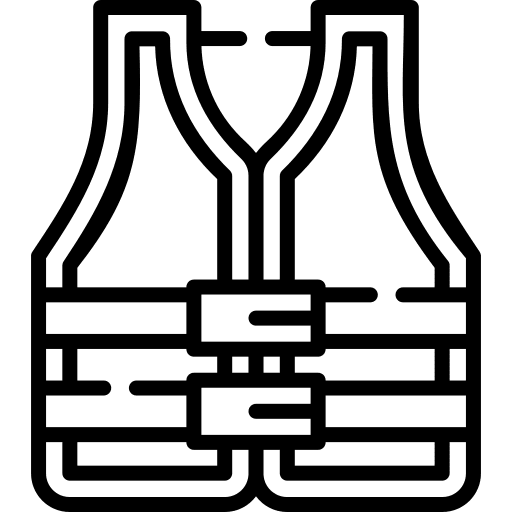 Life jacket life vest protection safety icon Life jacket life vest protection safety icon