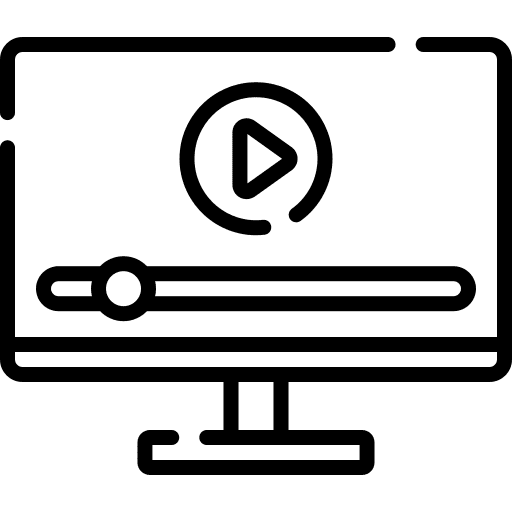 Video social media marketing video youtube icon Video social media marketing video youtube icon