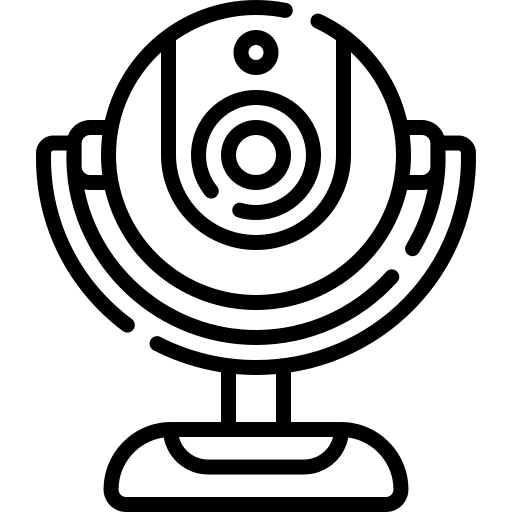 Webcam technology web cam hardware icon Webcam technology web cam hardware icon