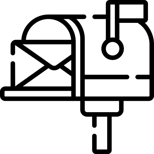 Mail box mailing email envelope icon Mail box mailing email envelope icon