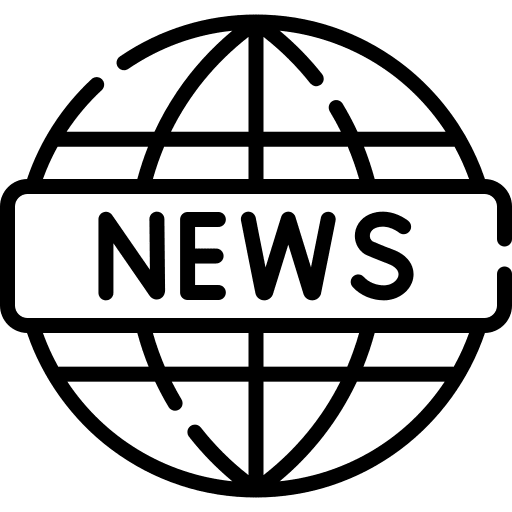 News communication news world icon News communication news world icon