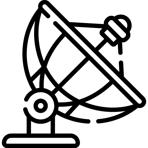 Satellite parabolic dishes satellite electronics icon Satellite parabolic dishes satellite electronics icon