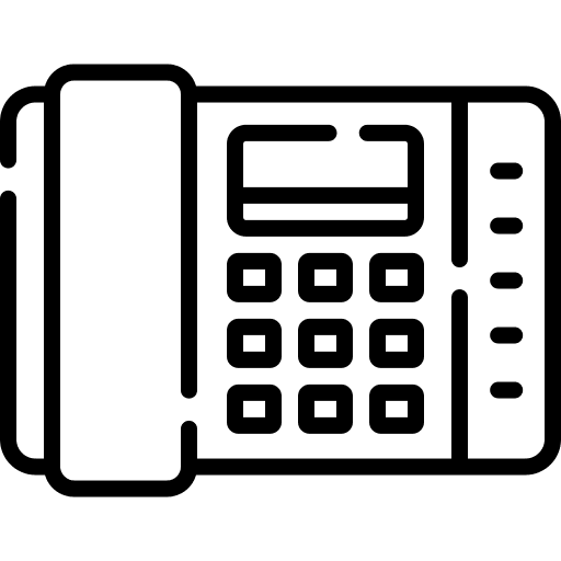 Telephone phone call vintage phone set icon Telephone phone call vintage phone set icon