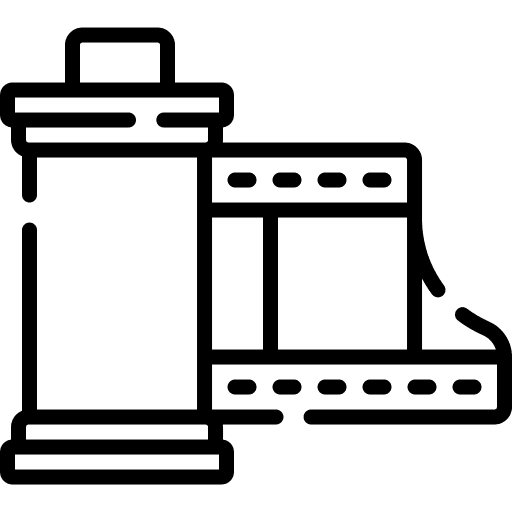 Camera roll camera film film reel film roll icon Camera roll camera film film reel film roll icon