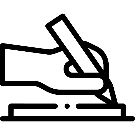 Study hand study lecture icon Study hand study lecture icon