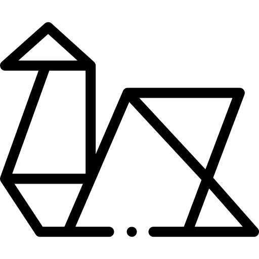 Origami fold origami animal icon Origami fold origami animal icon