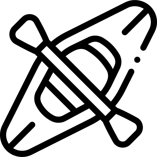 Rafting kayak transport canoe icon Rafting kayak transport canoe icon