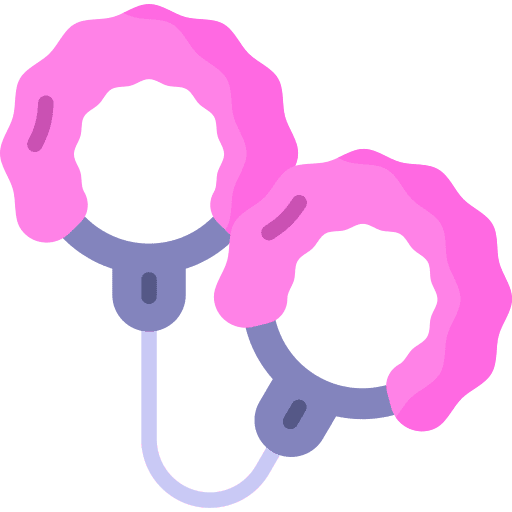 Handcuffs miscellaneous toy sex icon