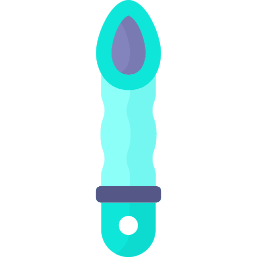 Vibrator clitoris erotic toy icon Vibrator clitoris erotic toy icon