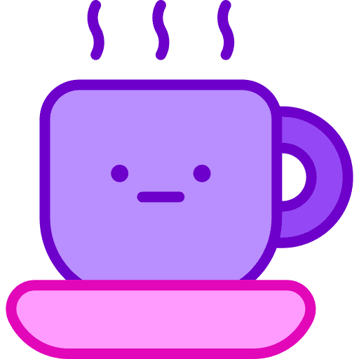 Coffee mug food and restaurant hot drink mug icon