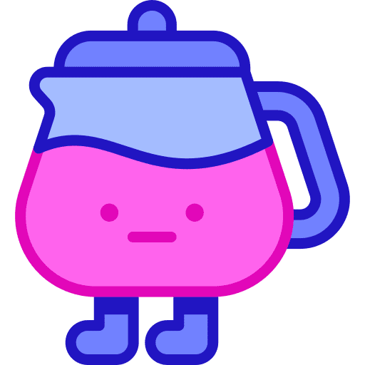Coffee pot pot food and restaurant kettle icon