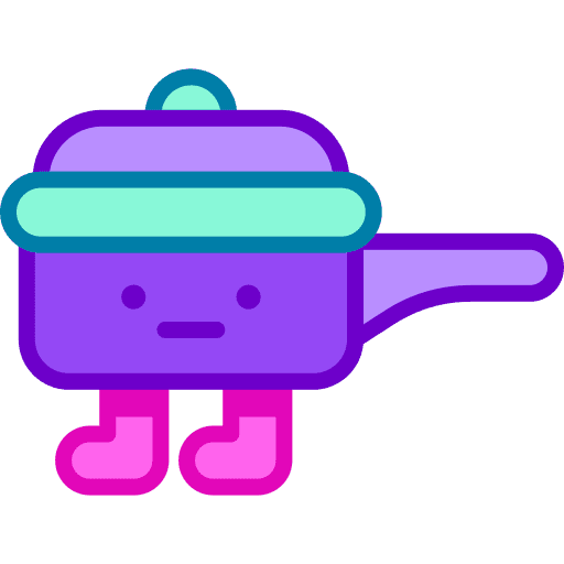 Cooking pot cooking kitchenware equipment icon