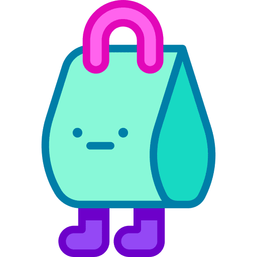 Delivery bag meal food and restaurant delivery bag icon Delivery bag meal food and restaurant delivery bag icon