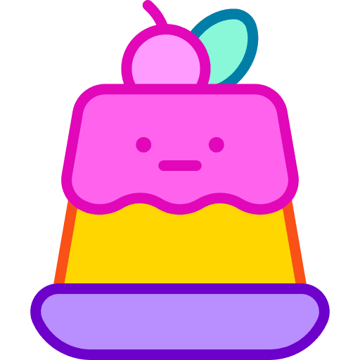 Flan food and restaurant sweet dessert icon Flan food and restaurant sweet dessert icon