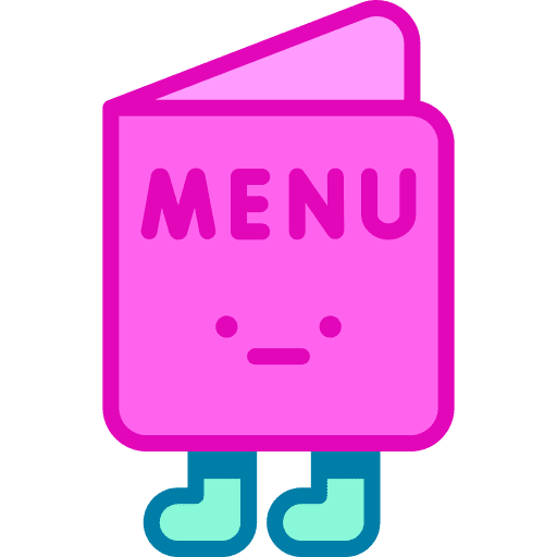 Menu bar choose restaurant icon Menu bar choose restaurant icon