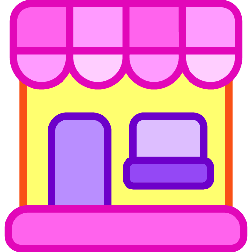 Restaurant coffee shop buildings store icon Restaurant coffee shop buildings store icon