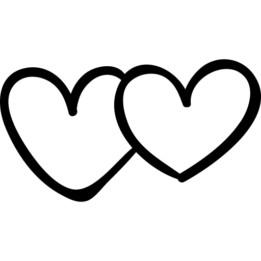 Hearts fall in love other lovers icon