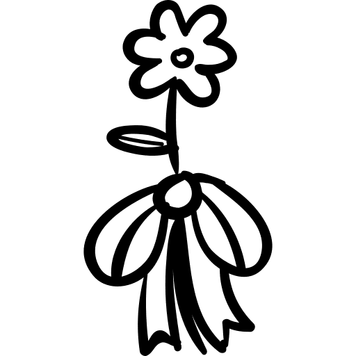 Ribbon flower ribbon other icon