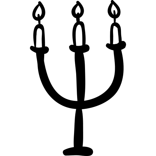 Candelabra ambience candles romantic icon