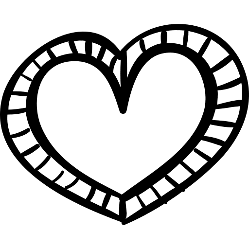 Heart shining bright heartbeat icon