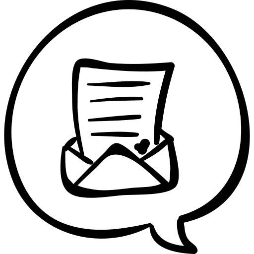 Balloon chat message bubble icon