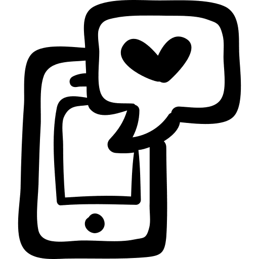 Love valentines signs romance icon