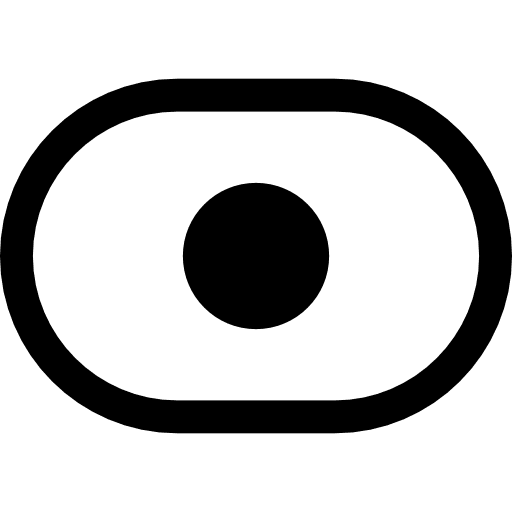 Rec video player music player button icon