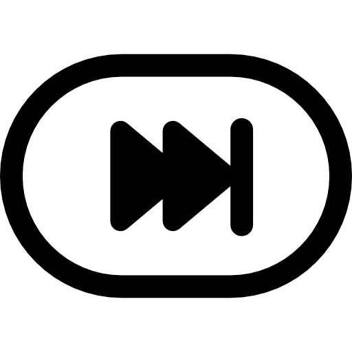 Skip symbol multimedia option video player icon