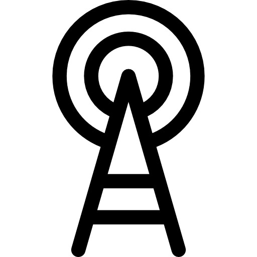 Connection wireless connectivity signal technology icon