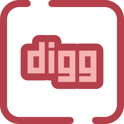 Digg digg social media science icon Digg digg social media science icon