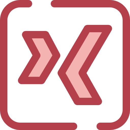 Xing social network brands and logotypes logos icon