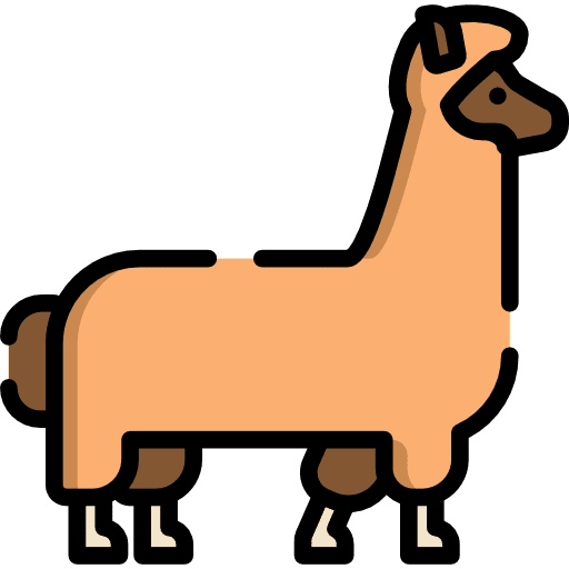 Alpaca wild life alpaca animal kingdom icon