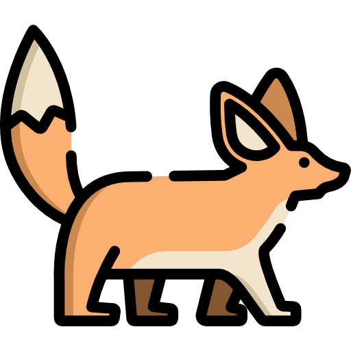 Fennec animal kingdom fennec mammal icon