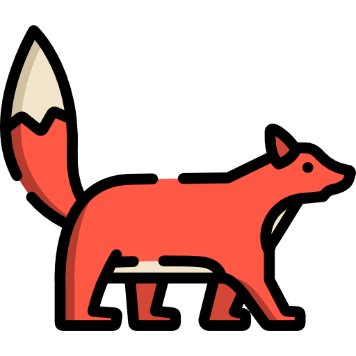 Fox animal wild animal kingdom icon