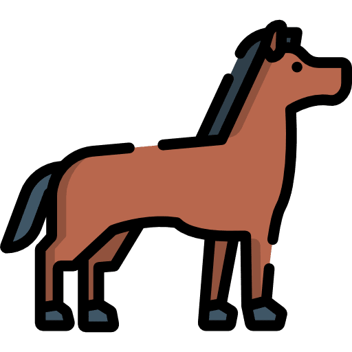 Horse animals animal kingdom zoo icon